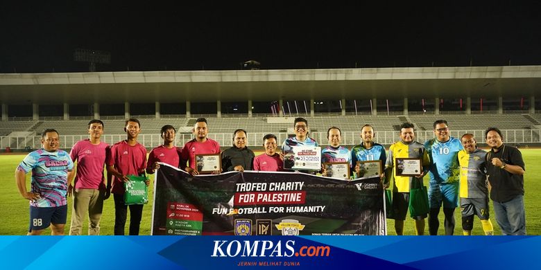 Sepak Bola untuk Donasi Warga Palestina